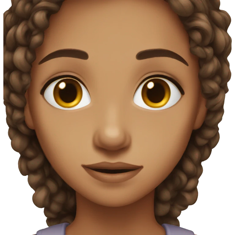 brown eyes brown hair skinny  emoji