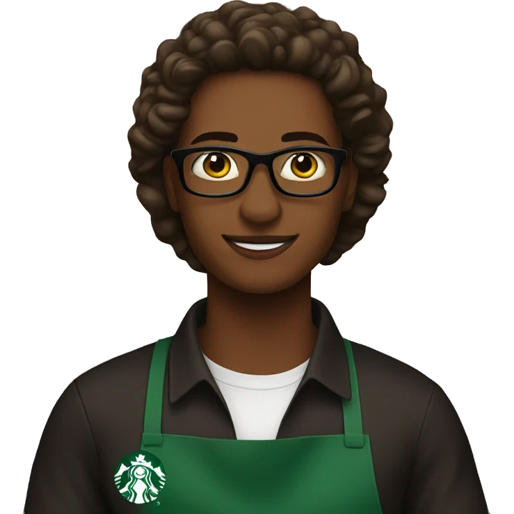 starbucks bartender emoji