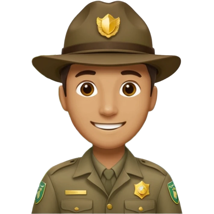 Male Park Ranger emoji