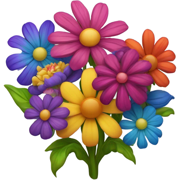 Flowers multipling emoji