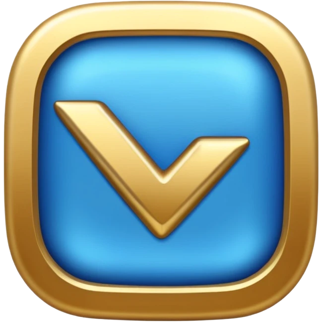 An Instagram blue tick emoji