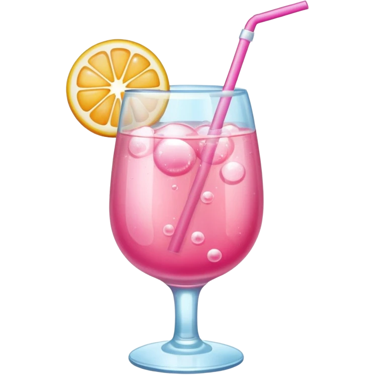 Pink drinks  emoji