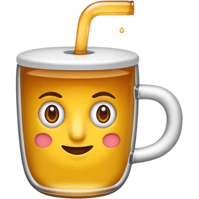 Üzerinde Melih yazan bir kupa bardak emoji