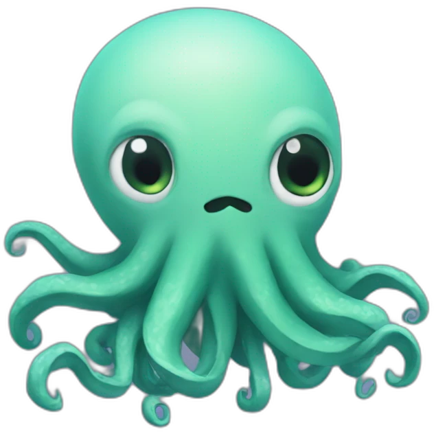 Cute  kraken GG emote emoji