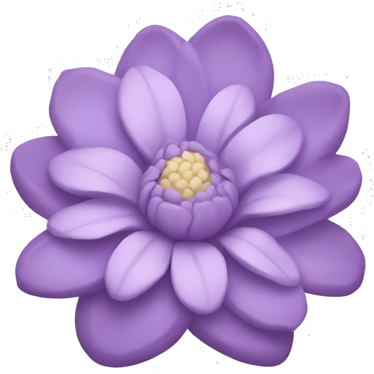 Pastel purple bouqet emoji
