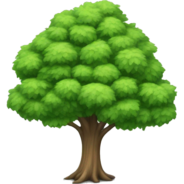 tree with city  emoji
