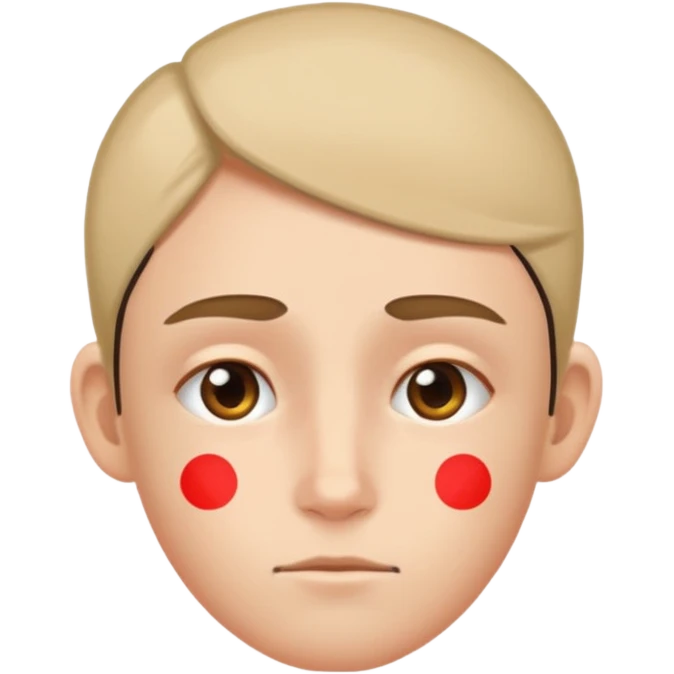 a slow thinker sticker, a person who thinks slowly  emoji