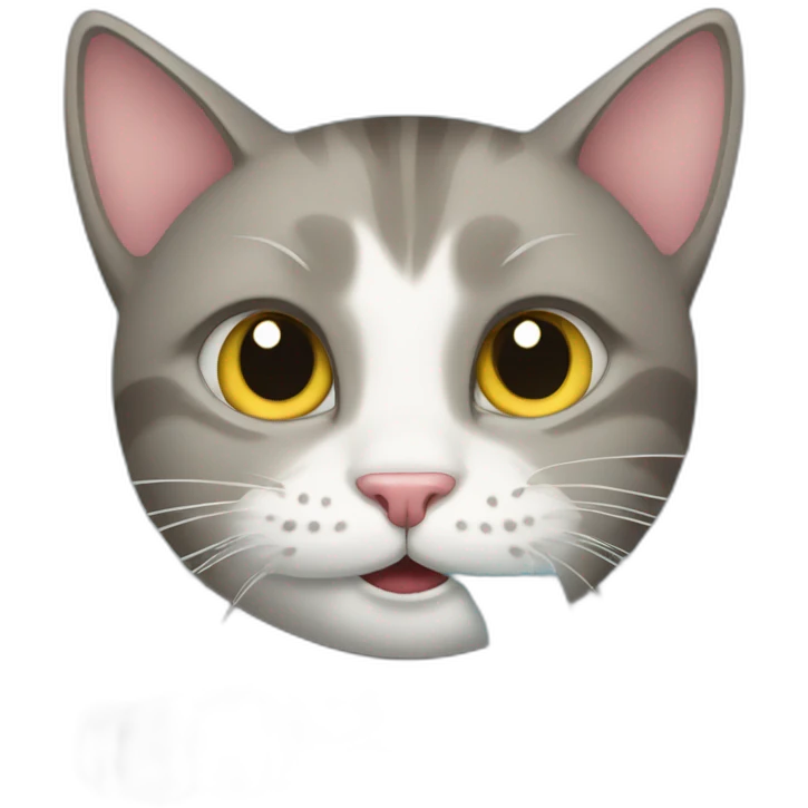 Cat dring water emoji