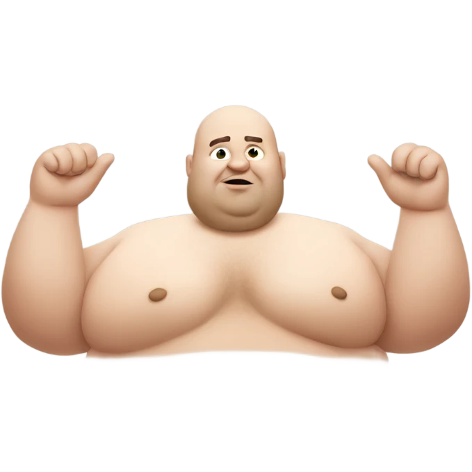 fat man  emoji