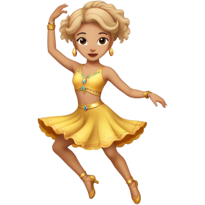 Zoe dancing emoji