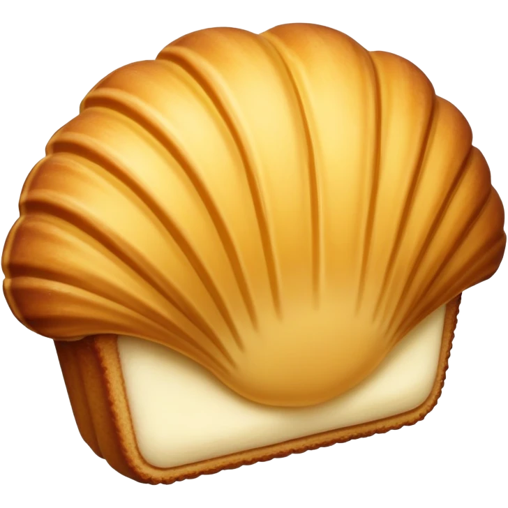 madeleine cake emoji