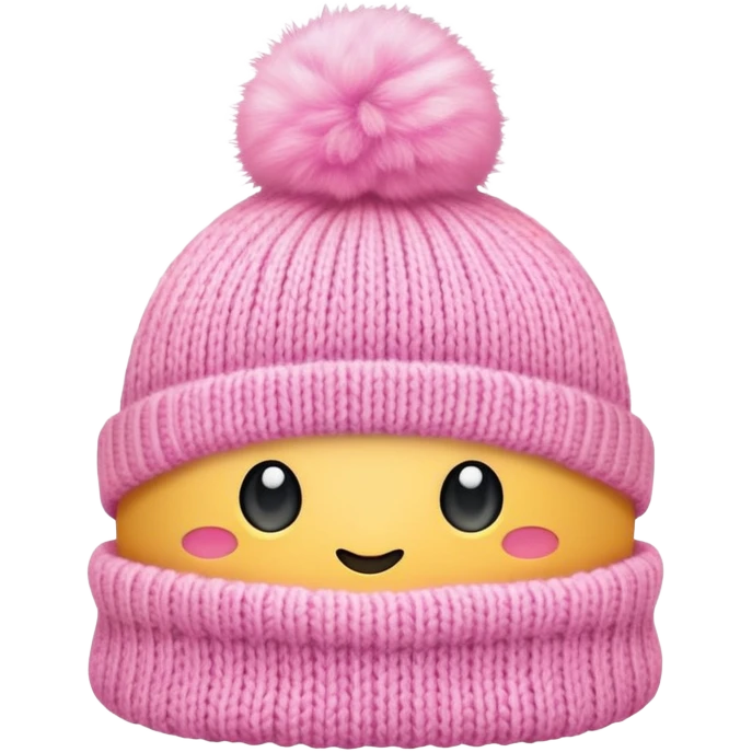 Pink hats emoji