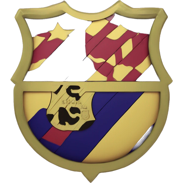 Escudo barça emoji