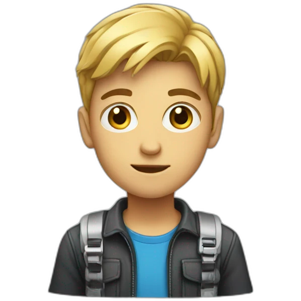 Technology boy emoji