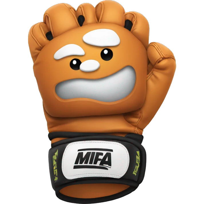 mma glove emoji