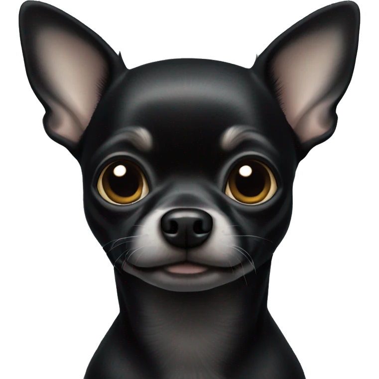 Black chihuahua emoji