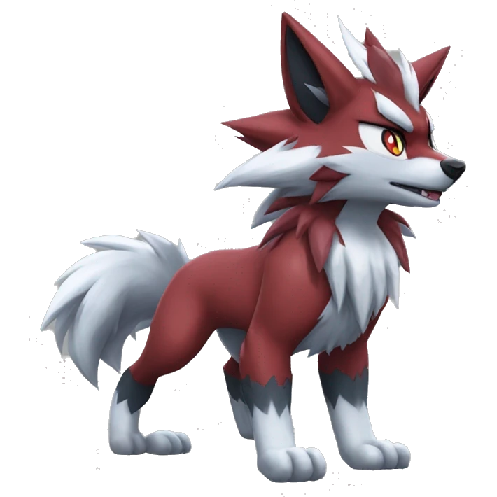  Incineroar Zoroark Lycanroc Fakemon emoji