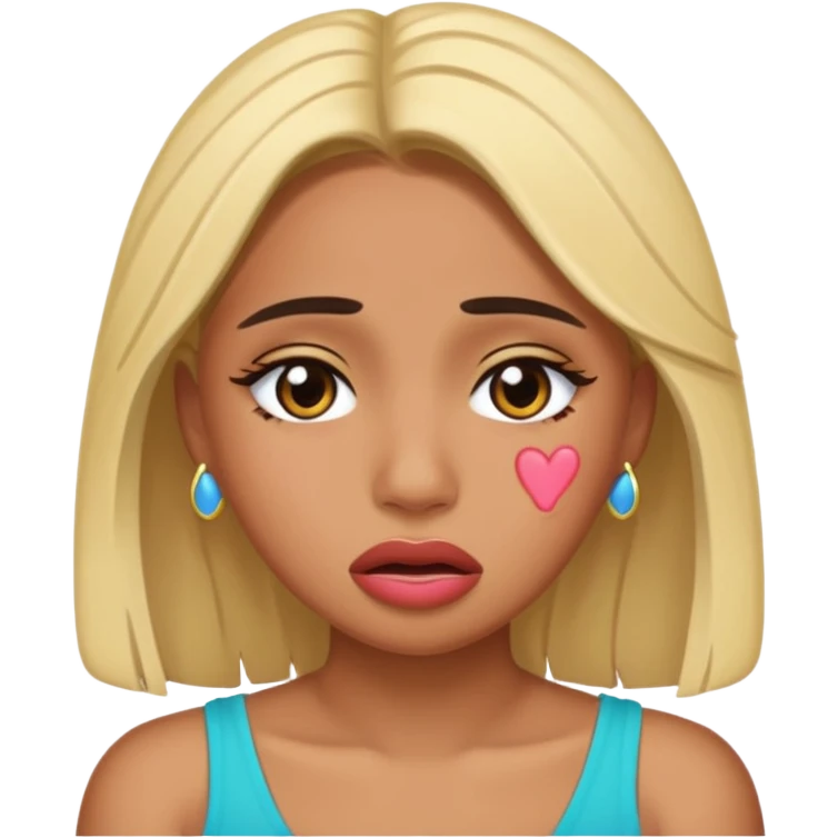 Amaya from love island crying emoji  emoji