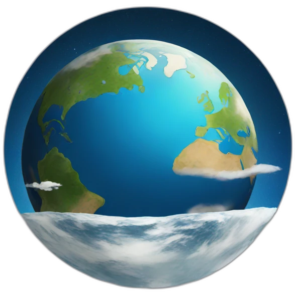 flat earth emoji
