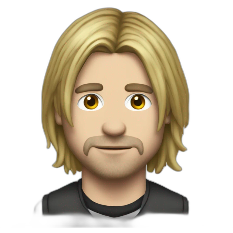 Kurt cobain emoji