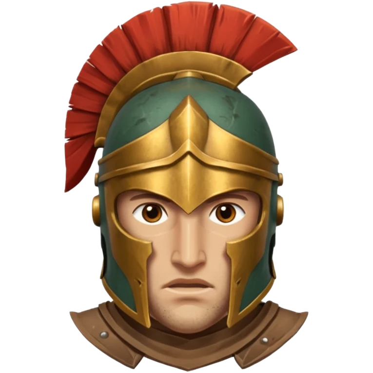 Spartan HOPLITE  face emoji