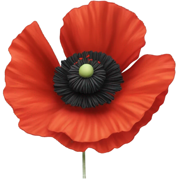 Poppy we will remember them emoji