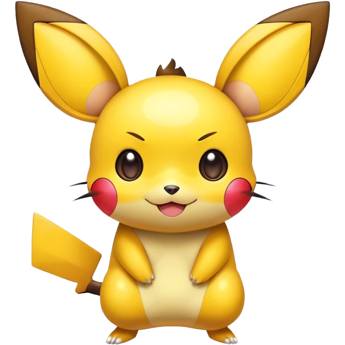 Shiny Colorful Pichu-Raichu emoji