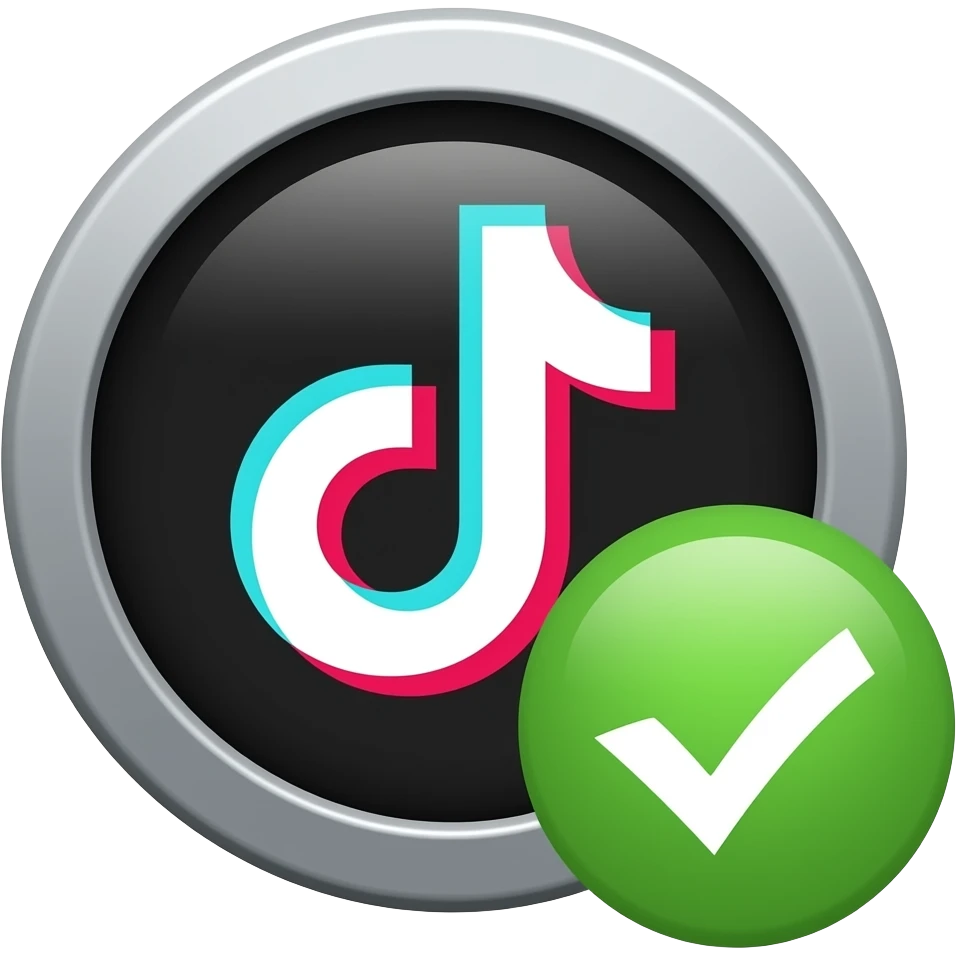 verified round from TikTok emoji