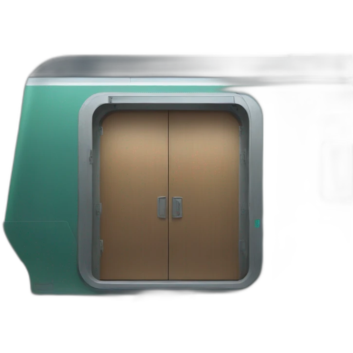doors in electric train emoji
