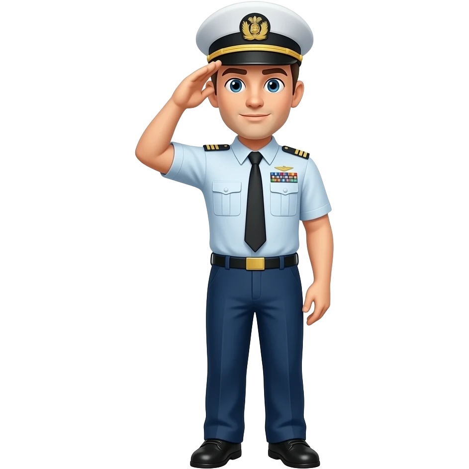 aye aye captain salute emoji