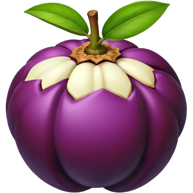 Mangosteen emoji