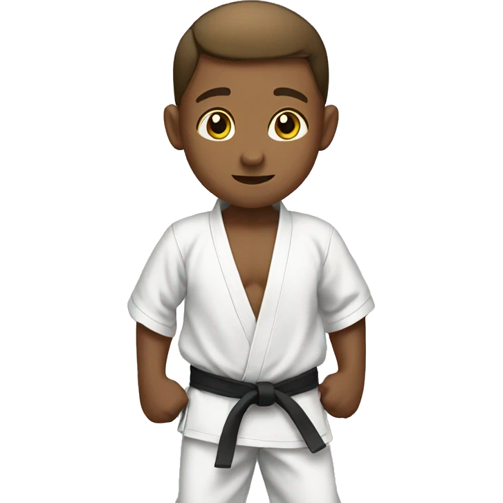 judo boy with big ears emoji