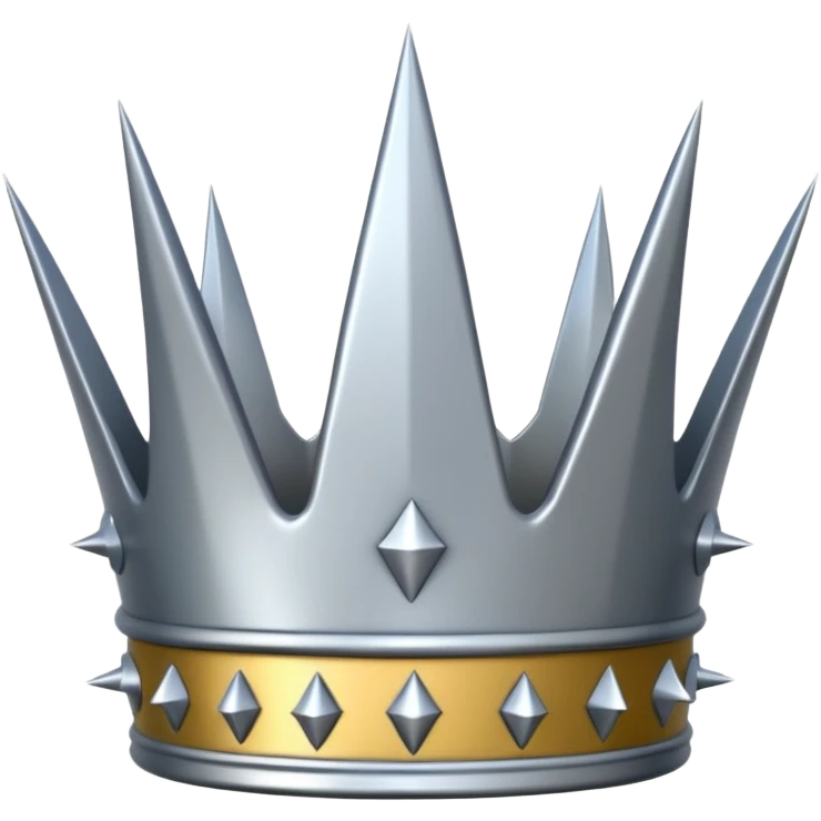Spiked crown emoji