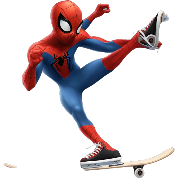 Spider-Man skating  emoji