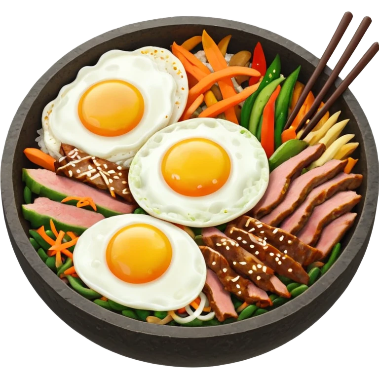 Create an emoji for Korean ishiyaki bibinba   emoji