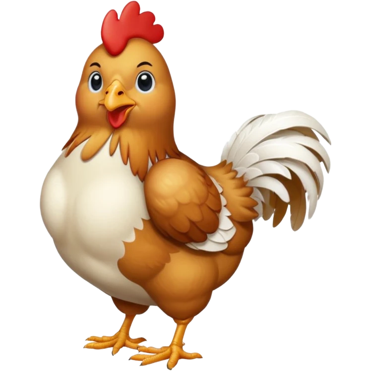 chicken emoji