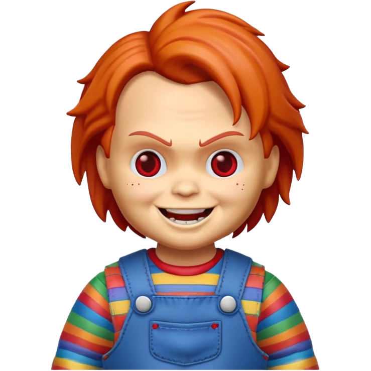 Un emojin de chuky emoji