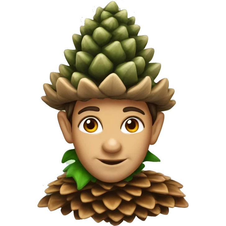 pine cone elf emoji