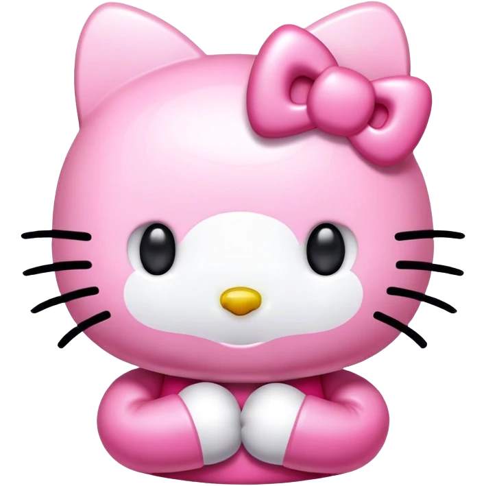 pink hello kitty emoji