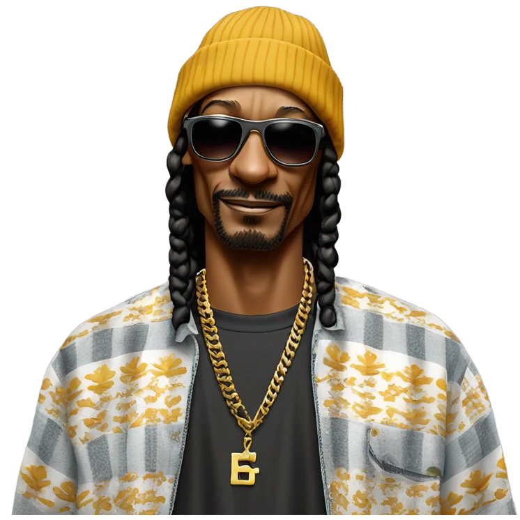 Snoop dog emoji