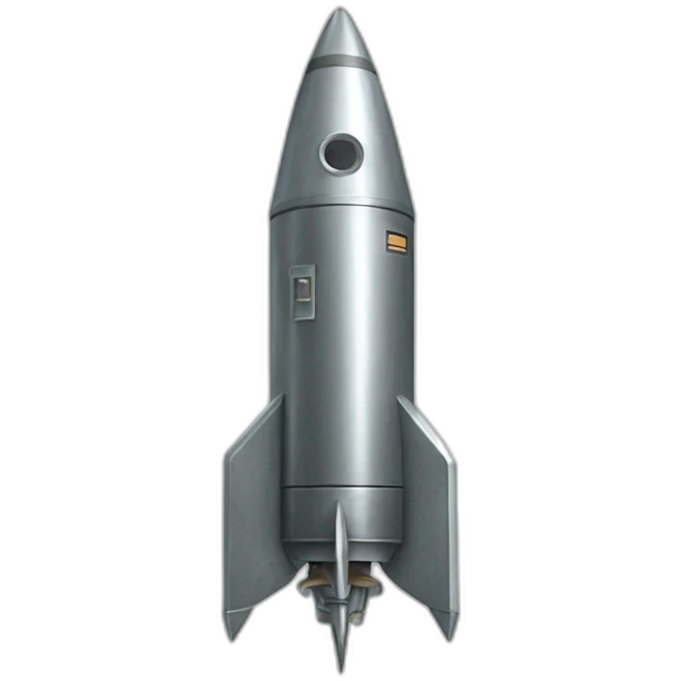 steel rocket emoji