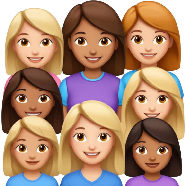 Girls emoji