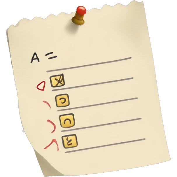 to do list emoji