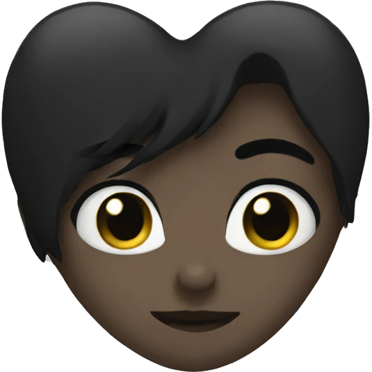 black heart emoji