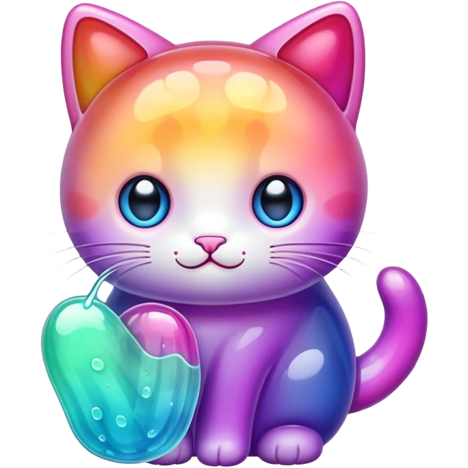 Jelly cat emoji