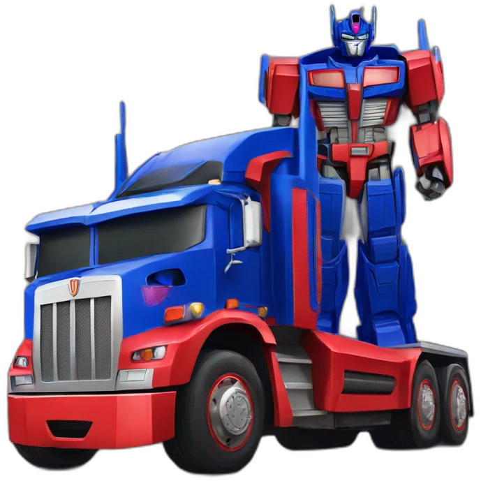 Optimus prime tranformed emoji