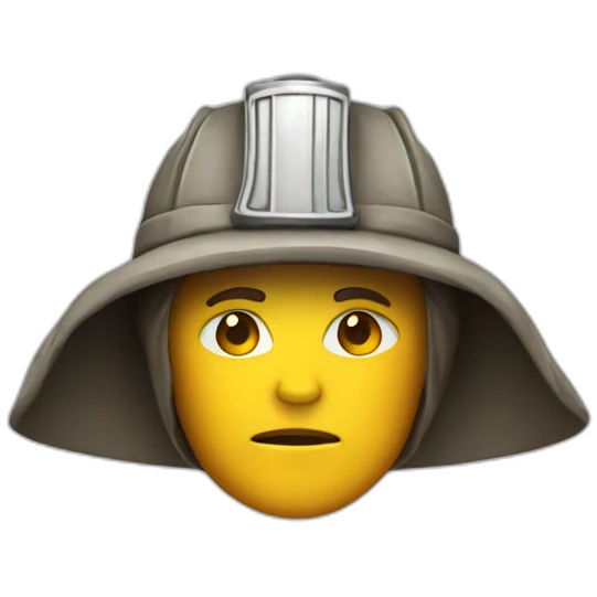 jedi-firefighter-hat emoji