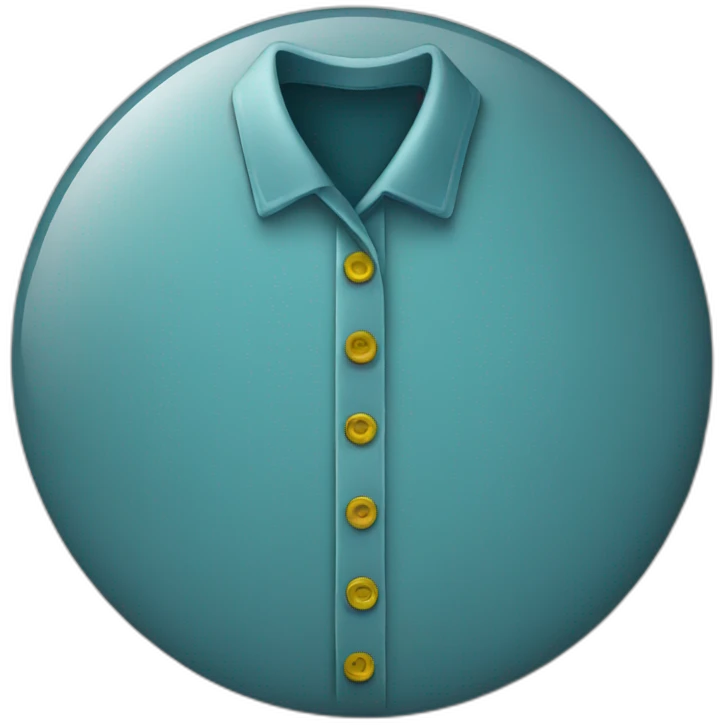 clothing button emoji