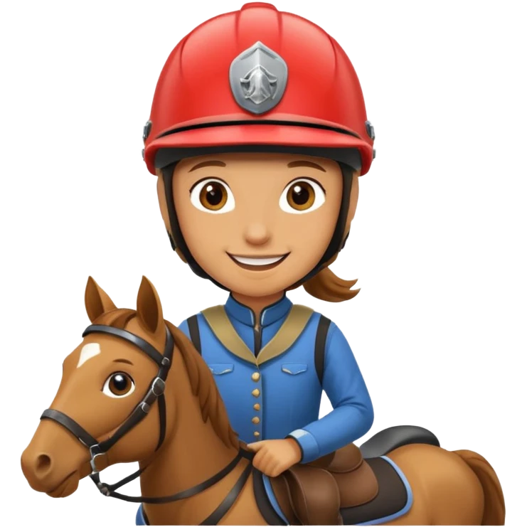 horse rider emoji