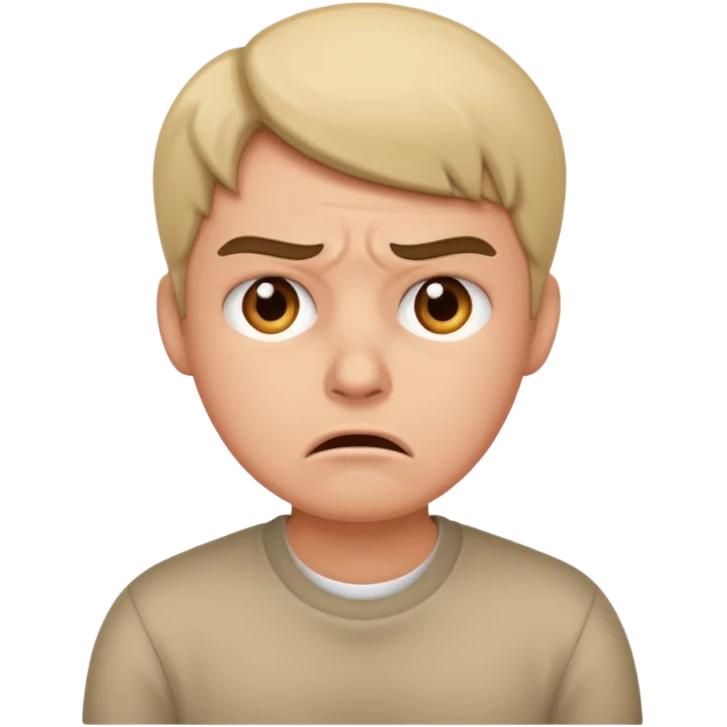 frustrated  emoji